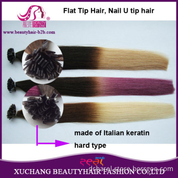 Ombre Colors Keratin Flat Top Hair